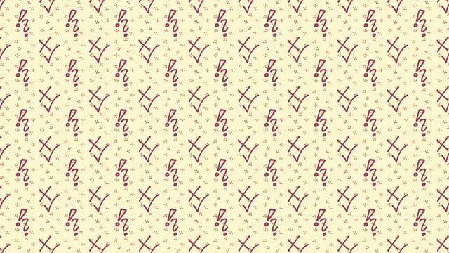Free check mark x mark pattern illustration