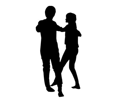 Paar, Tanzen, Tango, Mann, Frau, Ballett