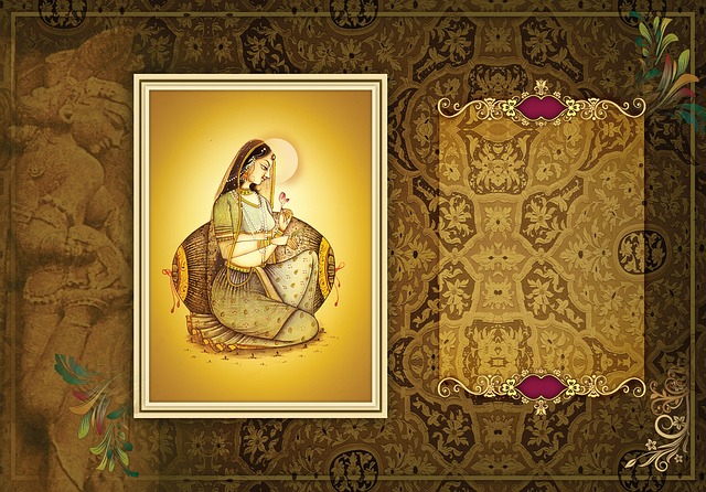 Indische Miniaturmalerei, Ragini Bild