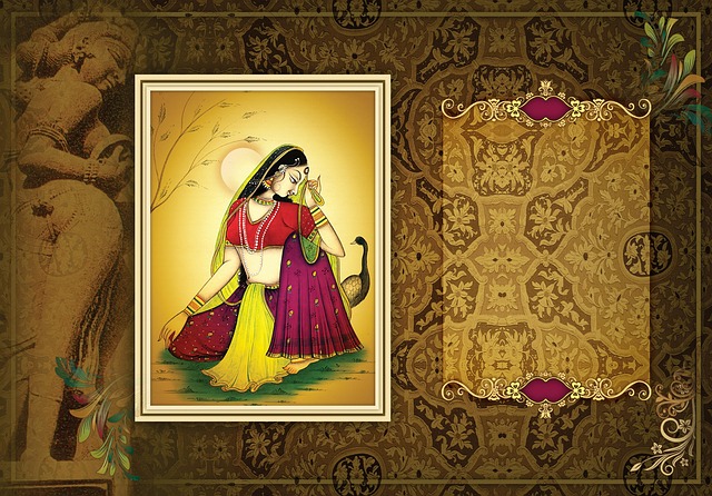 Indische Miniaturmalerei, Ragini Bild
