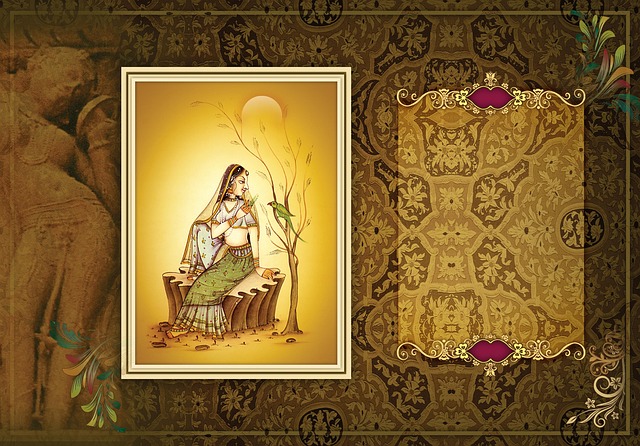 Indische Miniaturmalerei, Ragini Bild
