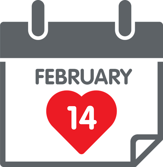Free valentine's day darling date vector