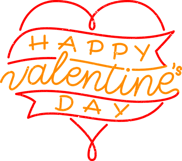 Free valentine's day darling date vector