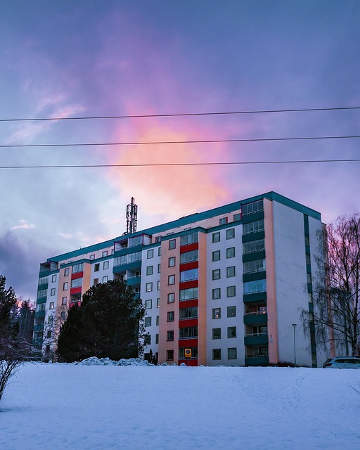 Free Building Sunset photo and picture