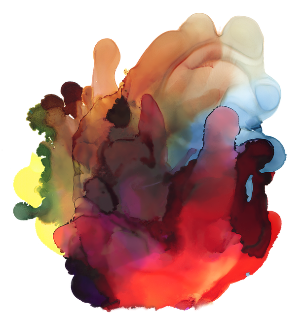 Free abstract watercolor paint illustration