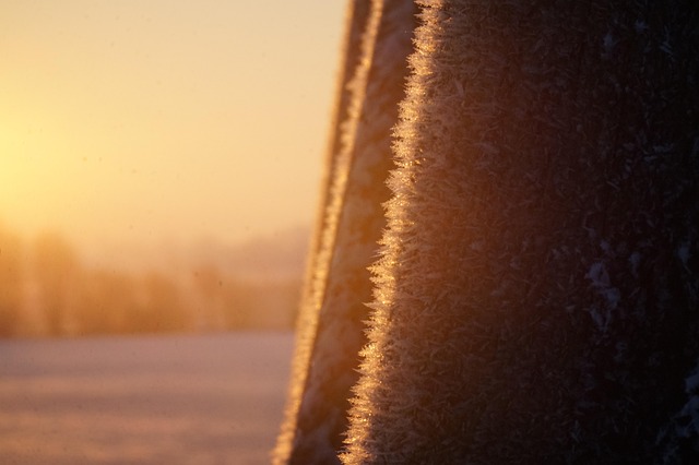 Eiskristalle, Sonnenlicht, Winter, Eis