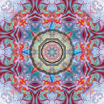 Free Mandala Psychedelic illustration and picture