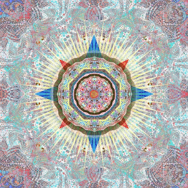 Download free HD stock image of Mandala Psychedelic Free mandala psychedelic pattern illustration