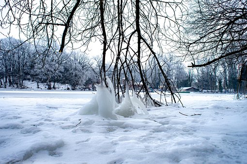 Eis, Frost, Schnee, Winter, See