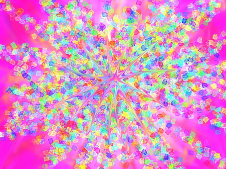 Free Starburst Abstract illustration and picture