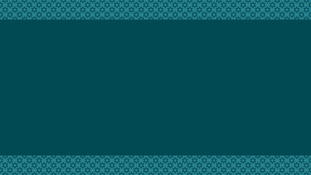 Free star of david border background illustration