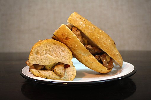 Free Kebab Baguette photo and picture