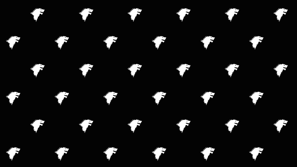Free Stark Wolf illustration and picture