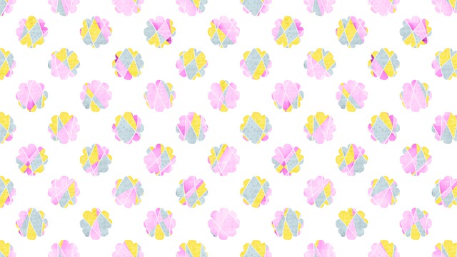 Free digital paper flowers pattern illustration