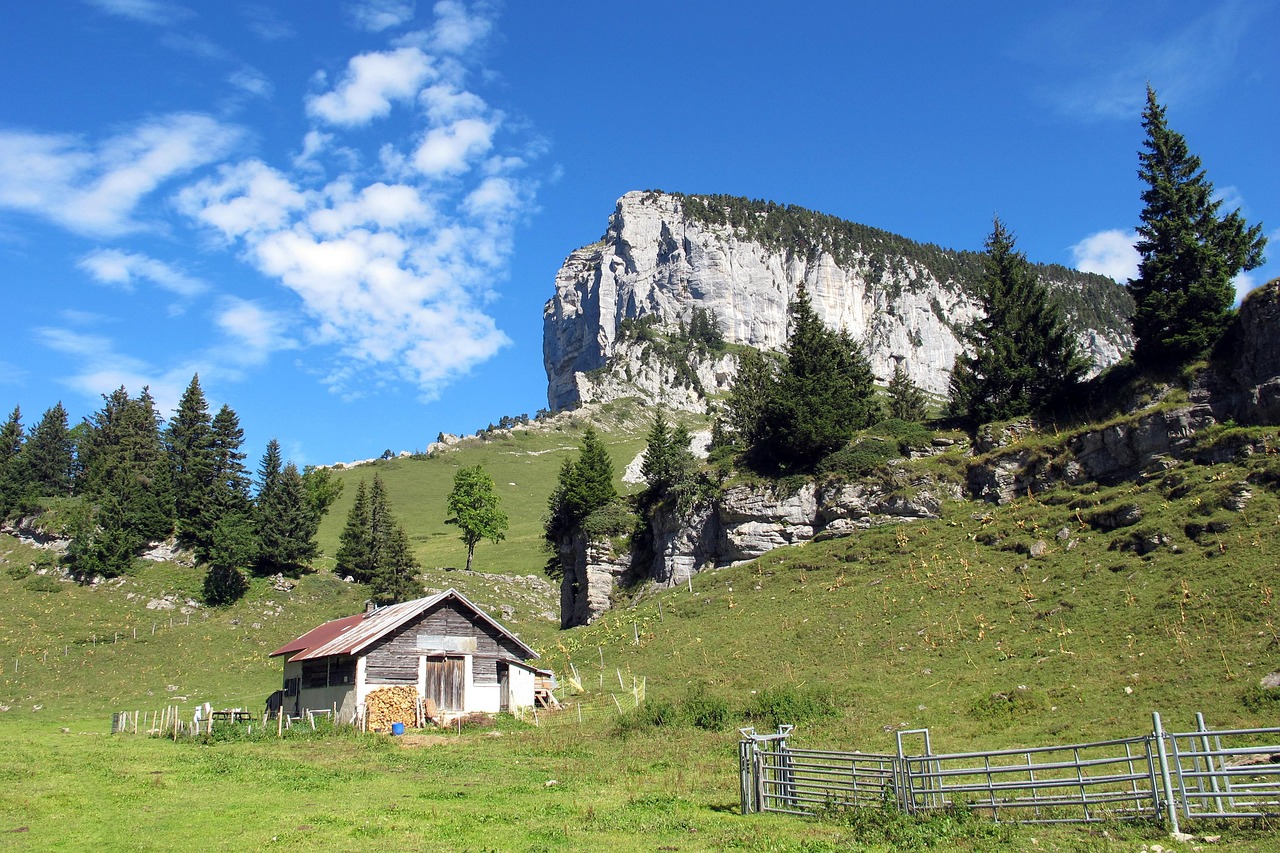 Alpine Chalet - free online jigsaw puzzle photo