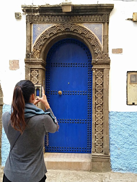 Free Door Morocco photo and picture