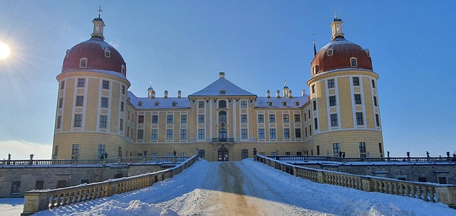 Moritzburg, Winter Winterlichen, Schnee