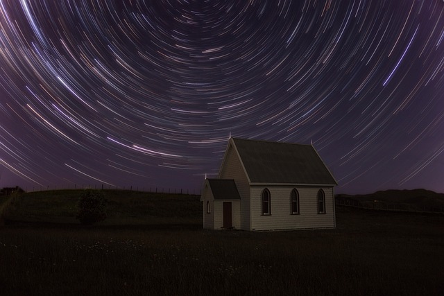Free Stars Trails photo and picture