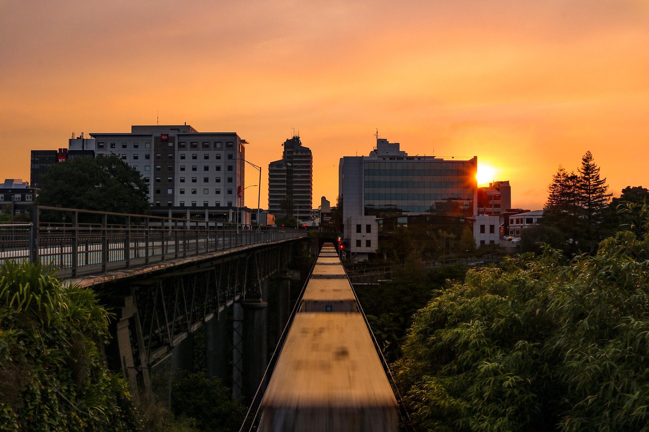 Sunset - free online jigsaw puzzle photo