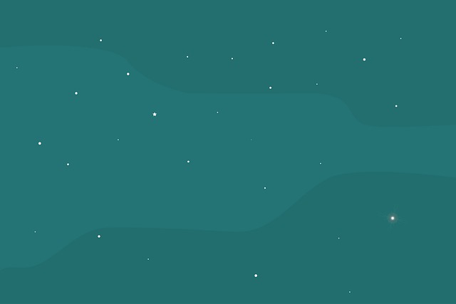 Free night sky stars illustration
