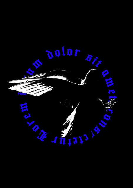 Free Dove Blue illustration and picture