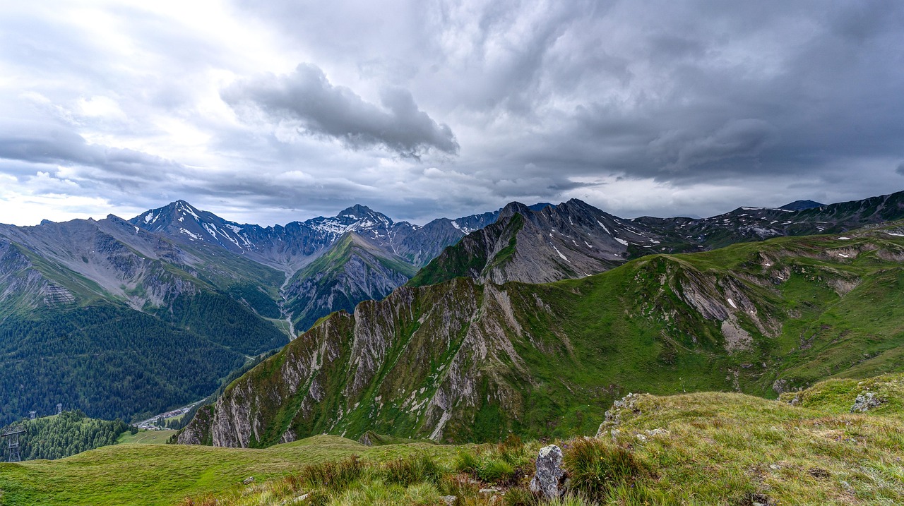 Download free HD stock image of Mountains Clouds Free Mountains Clouds photo and picture