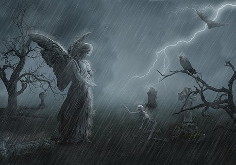 Free Grave Cemetery illustration and picture