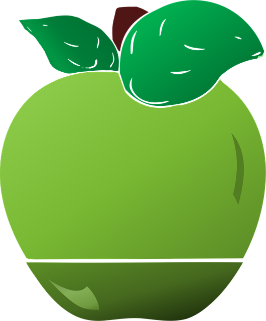 Manzana Verde, Fruta, Maduro, Separar