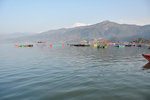 Free Pokhara Lake photo and picture