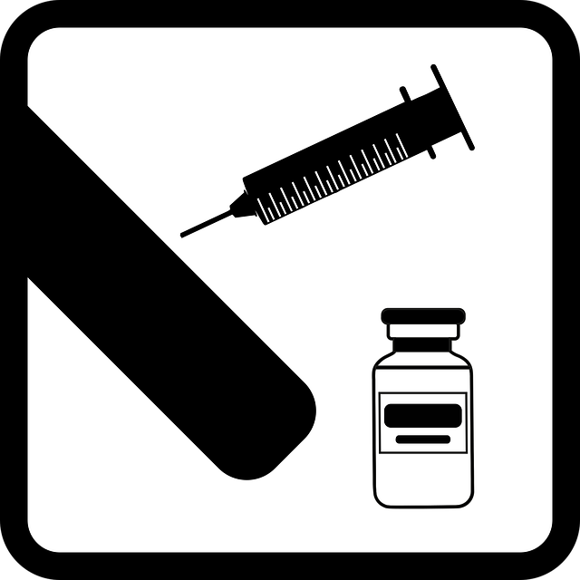 Free icon vaccination inject vector