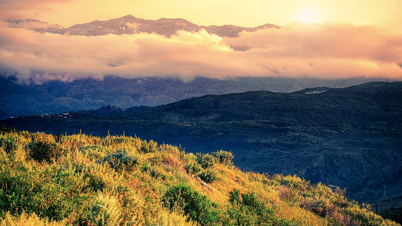 Mountains - free online jigsaw puzzle photo