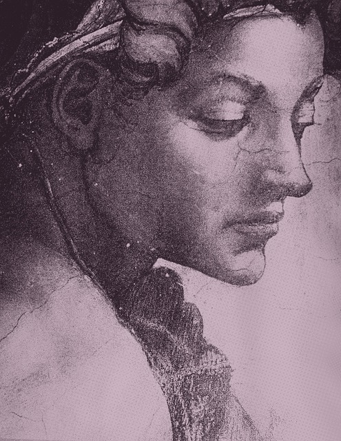 Free woman face beauty illustration
