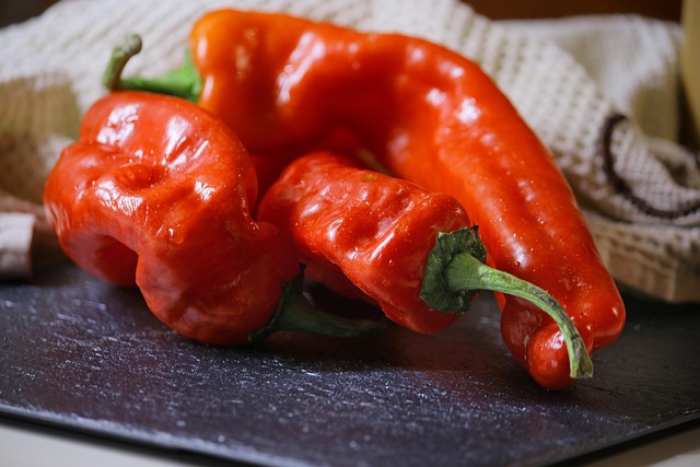 Free Peppers Vegetables photo and picture