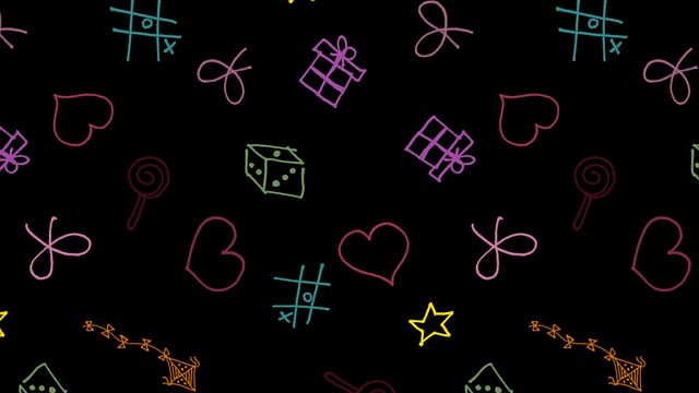 Free gift cube star illustration