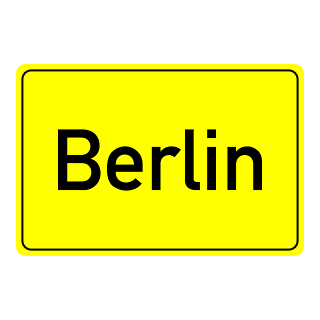 Berlin, Stedsnavn Skilt, Skilt