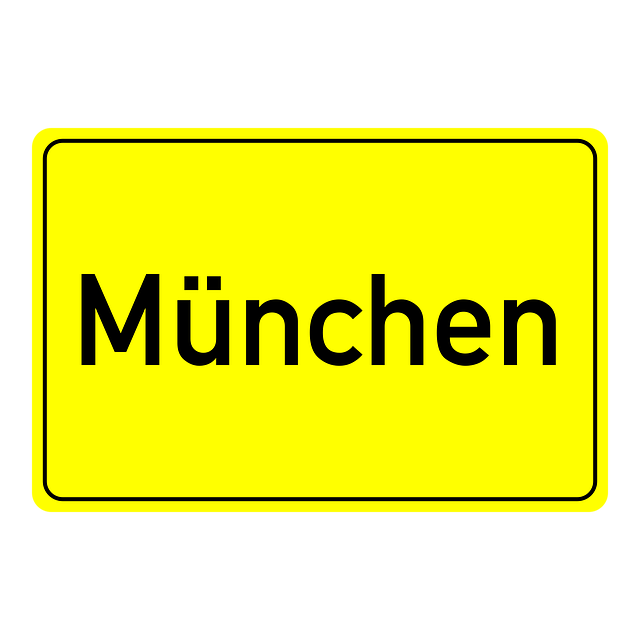 München, Stedsnavn Skilt, Skilt