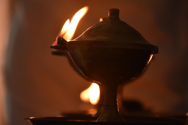 Free Oil Lamps Orange Oil Lamps photo and picture