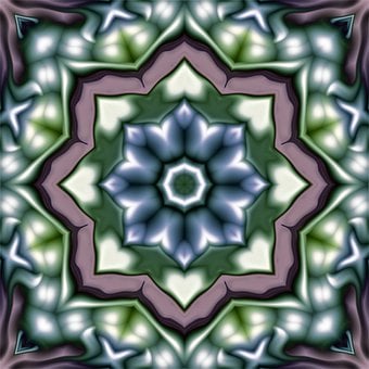 Mandala, Abstrakt, Hintergrund, Design