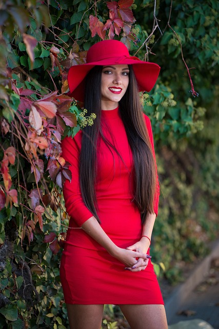 Girl Model Red Dress - Free photo on Pixabay
