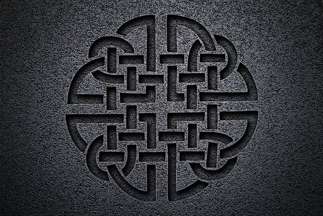 Free celtic knot decorative illustration