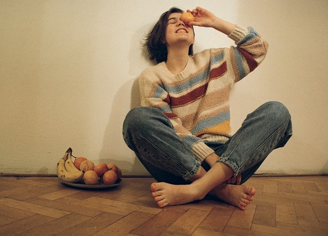 Mädchen, Photo, Fruits, Stil, Foto