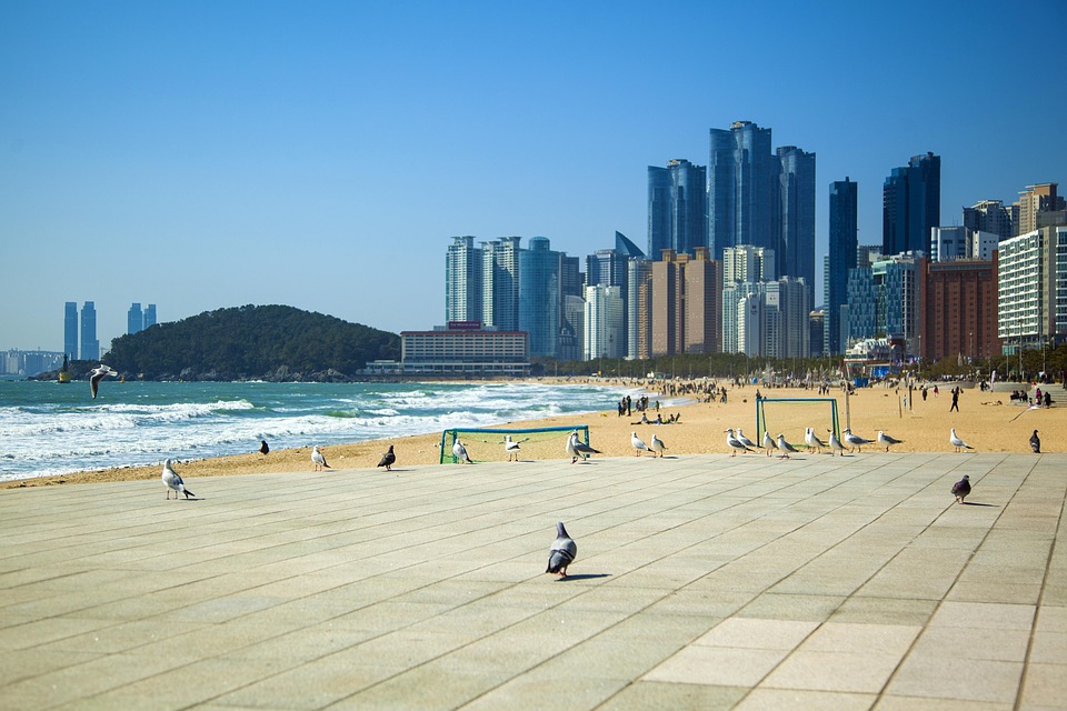 Haeundae Beach Busan Ocean - Free photo on Pixabay