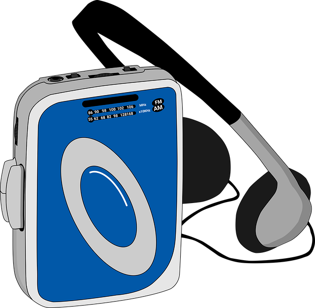 Audio, Azul, Casete, Clásico