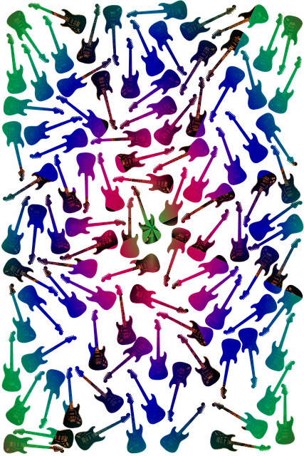 Free guitar fender stratocaster illustration