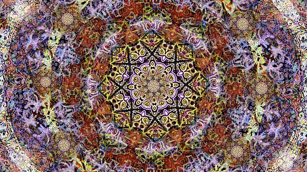 Free Psychedelic Mandala illustration and picture