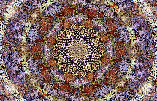 Free Psychedelic Mandala illustration and picture
