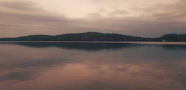 Free Lake Sunset photo and picture