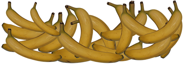 Free bananas fruit food illustration