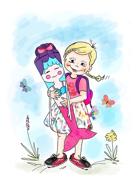 Free school enrollment back to school school start illustration