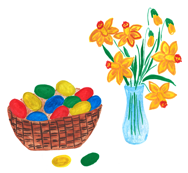 Free easter easter egg spring vector